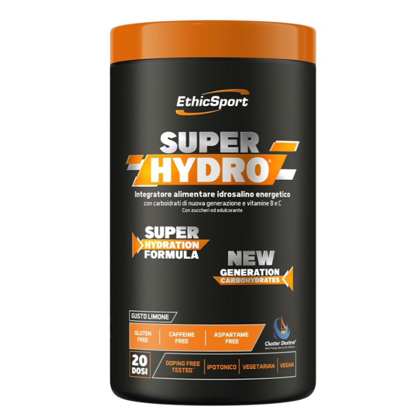 EthicSport Integratori Super Hydro Mela/Pompelmo 500g