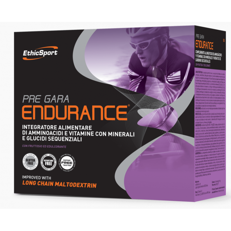 EthicSport Integratori Pre Gara Endurance 20x19g