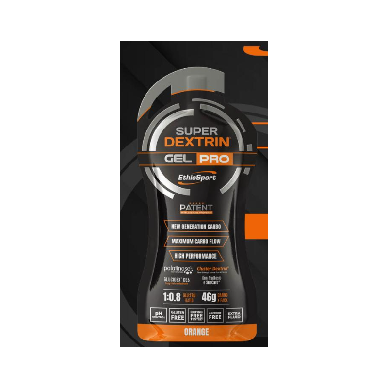 EthicSport Integratori Super Dextrin Gel Pro Arancia 60ml