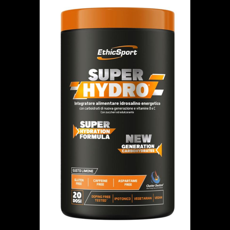 EthicSport Integratori Super Hydro Limone 500g