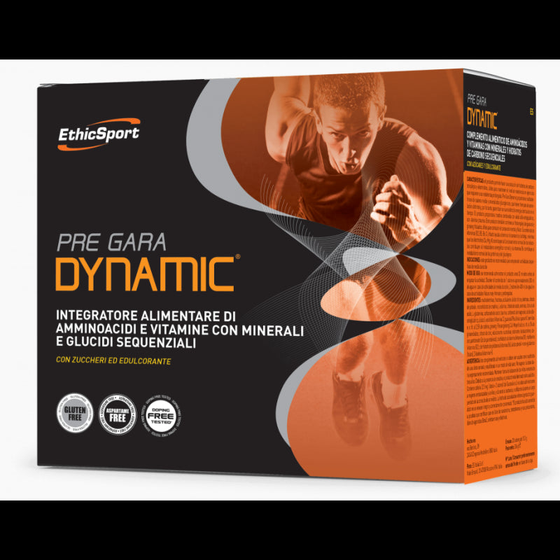EthicSport Integratori Pre Gara Dynamic 20x15,3g