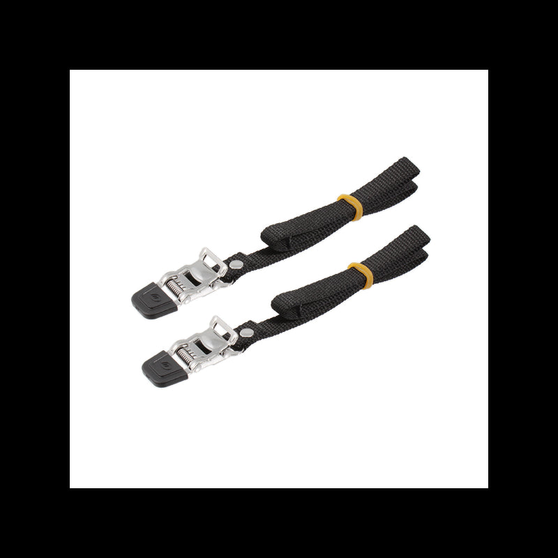 Union Cinturino Puntapiedi in Nylon Nero 2pz