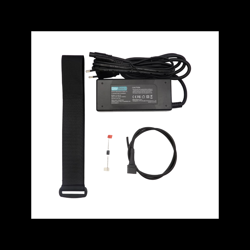 EbikeBattery Batteria al Litio Carbon Extender per E-Bike 36V 380WH