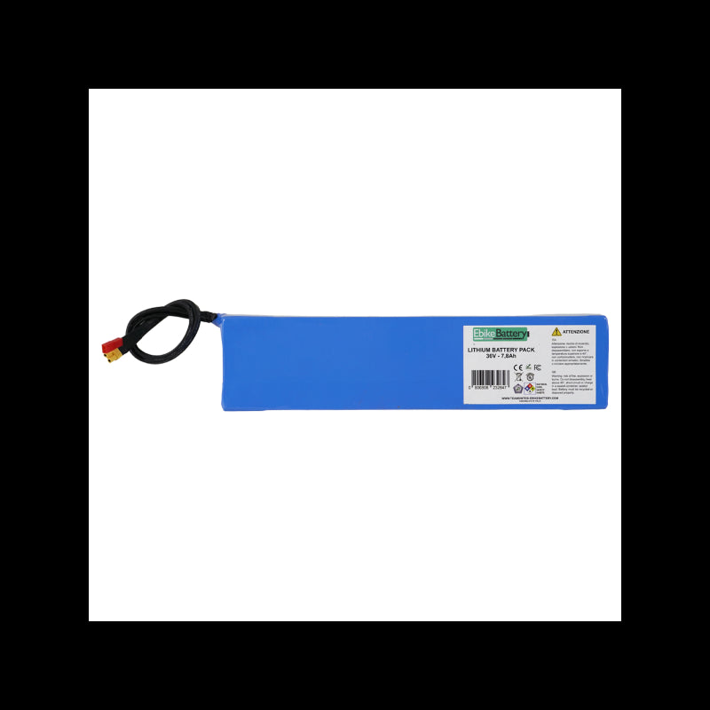 EbikeBattery Pacco Batterie al Litio per Monopattino 36V 7,8AH