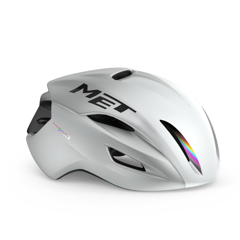 Met Casco Manta Mips Bianco