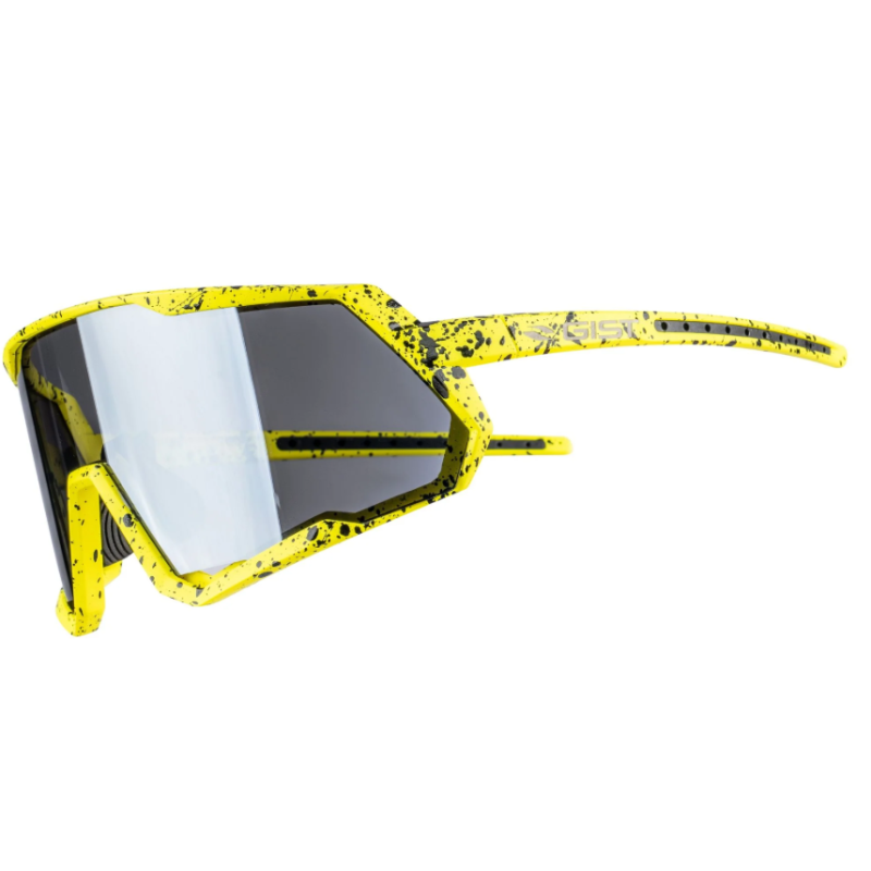 Gist Occhiali Mask Lente Smoke Giallo Fluo