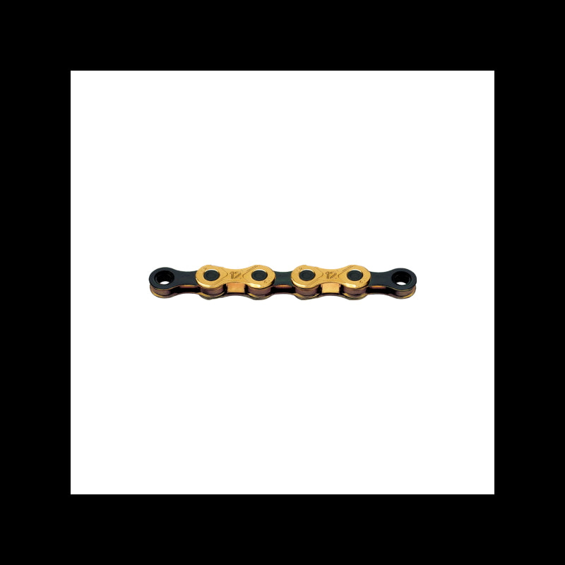 Kmc Catena X12 Waxed TI-N 12v 126maglie Gold/Black