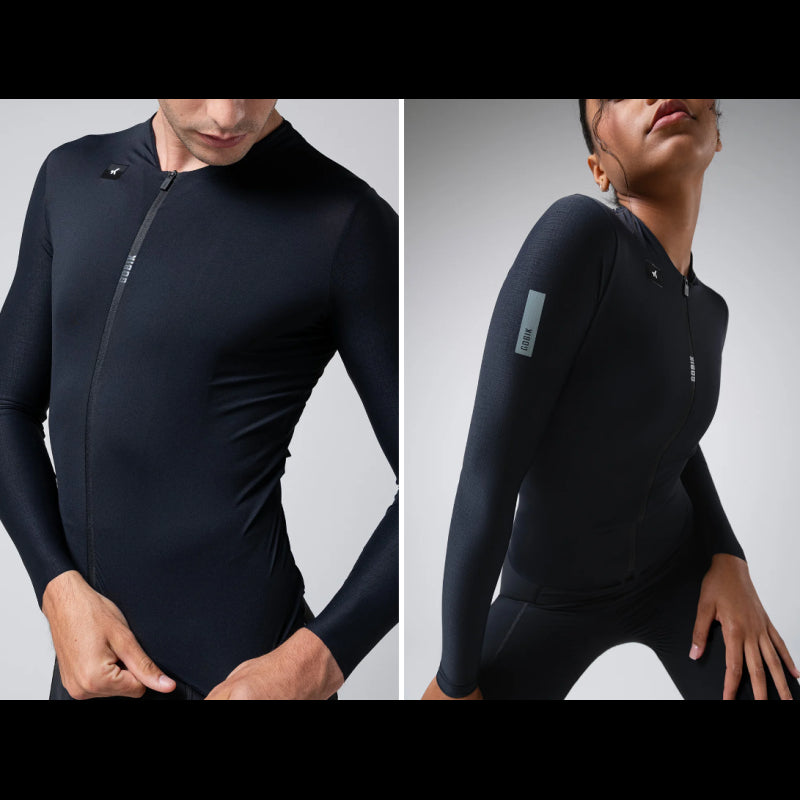 Gobik Maglia Manica Lunga Unisex Avalon Ink Nero