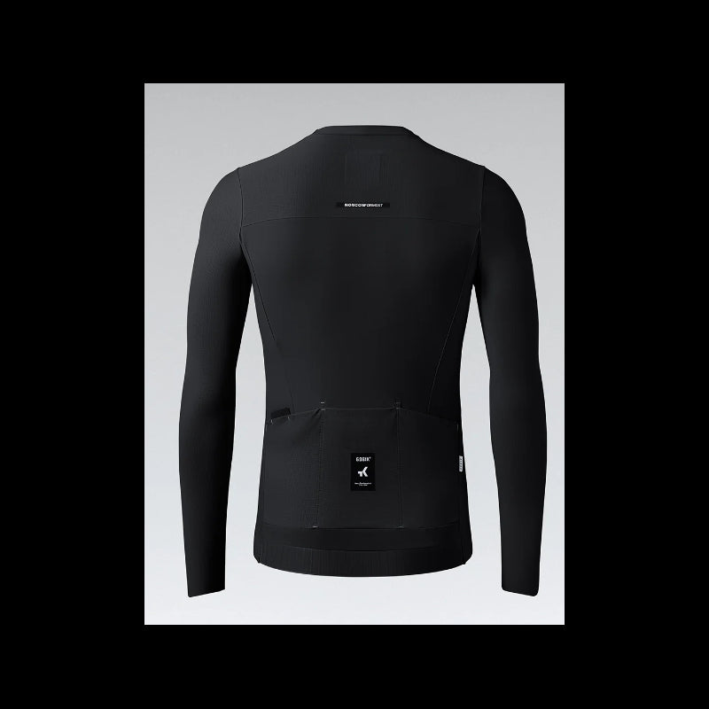 Gobik Maglia Manica Lunga Unisex Avalon Ink Nero