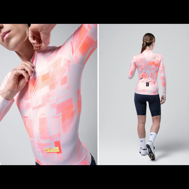 Gobik Maglia Manica Lunga Unisex Vanquish Flamingo