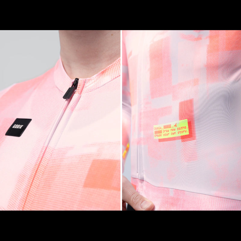 Gobik Maglia Manica Lunga Unisex Vanquish Flamingo