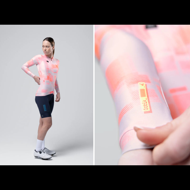 Gobik Maglia Manica Lunga Unisex Vanquish Flamingo