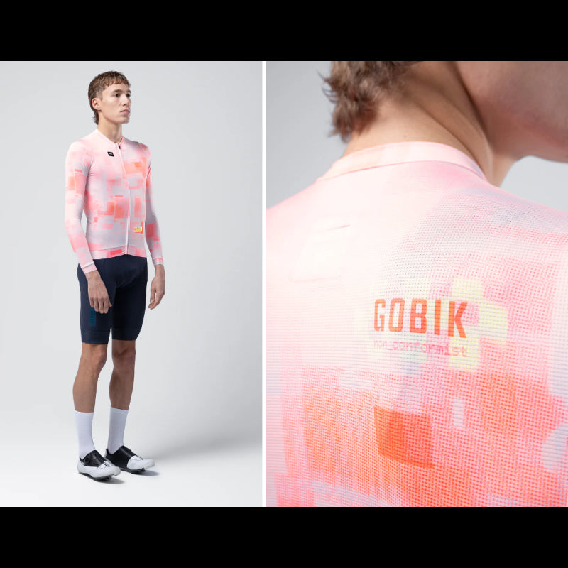 Gobik Maglia Manica Lunga Unisex Vanquish Flamingo