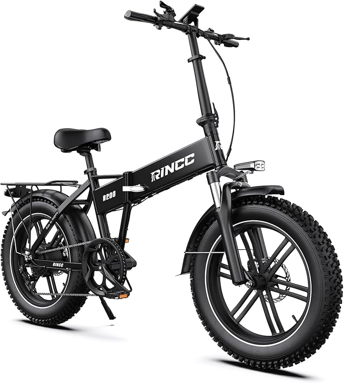 Rincc Bici Elettrica Fat Bike R200 250W/750W