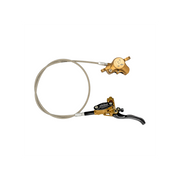 Braking Coppia Freni a Disco Evo Tubo in Kevlar e Acciaio Intrecciato 5MM Oro