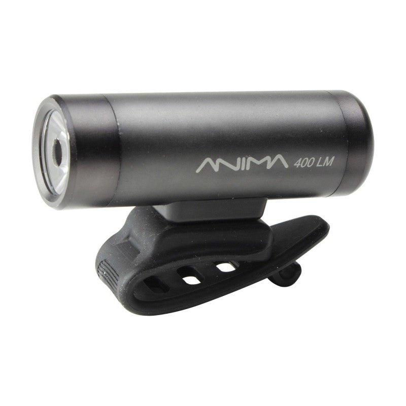 Anima Fanalino Anteriore a Led Bianco Ricaricabile USB led 400 Lumen