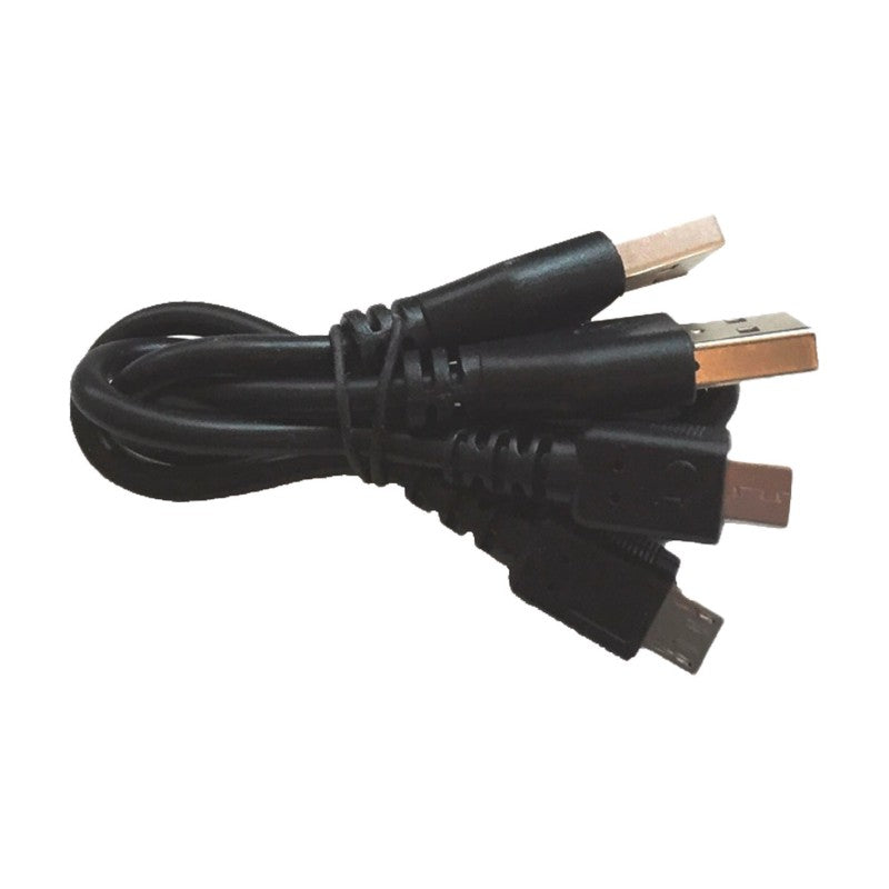 Anima Kit Fanalini a Led anteriore/posteriore in plastica ricaricabile USB 1 Led