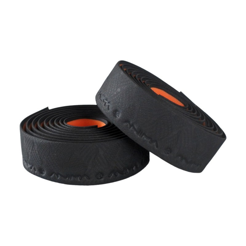 Anima Nastro manubrio Fat Boy Gravel nero con tappi