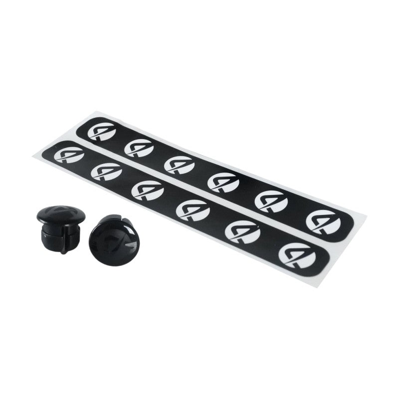 Anima Nastro manubrio Fat Boy Gravel nero con tappi