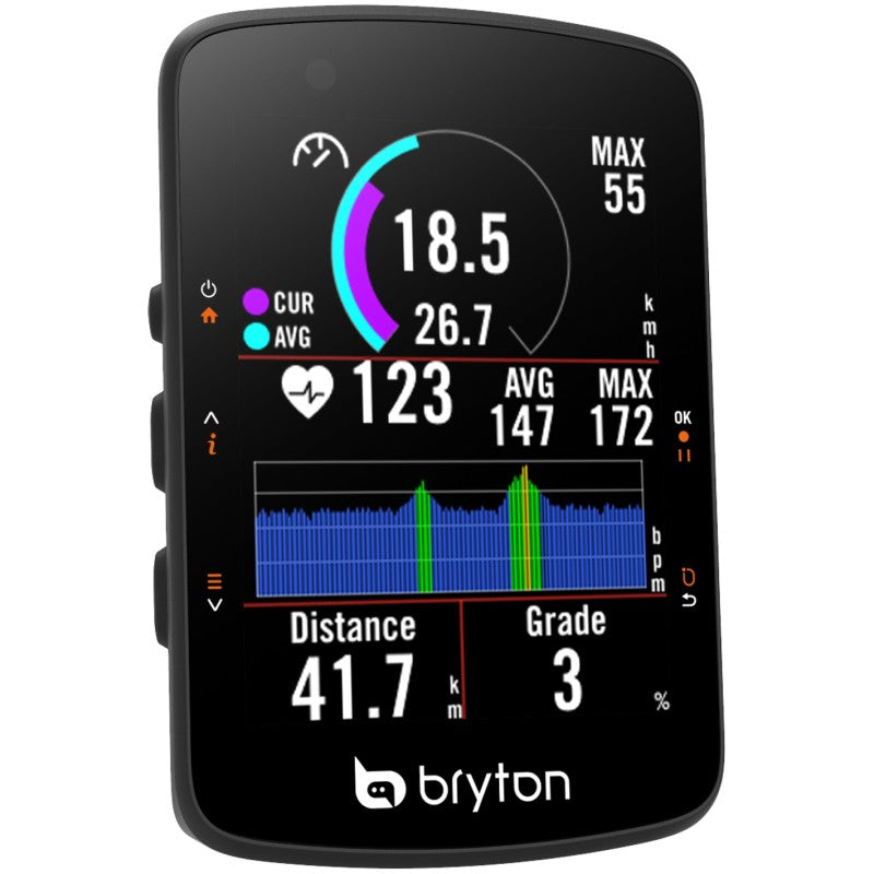 Bryton GPS Rider 550D con CAD e HRM
