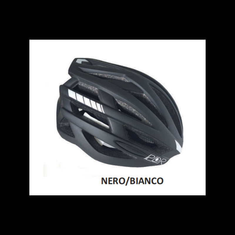 PDR Casco City Double Nero/Bianco