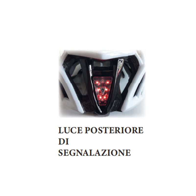 PDR Casco City Double Nero/Bianco