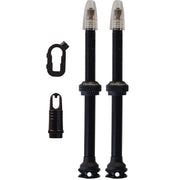 Campa Bros Kit 2 Valvole UST 80mm nera 6 fori + accessori