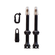 Campa Bross Kit 2 Valvole UST 60mm nera 6 fori + accessori