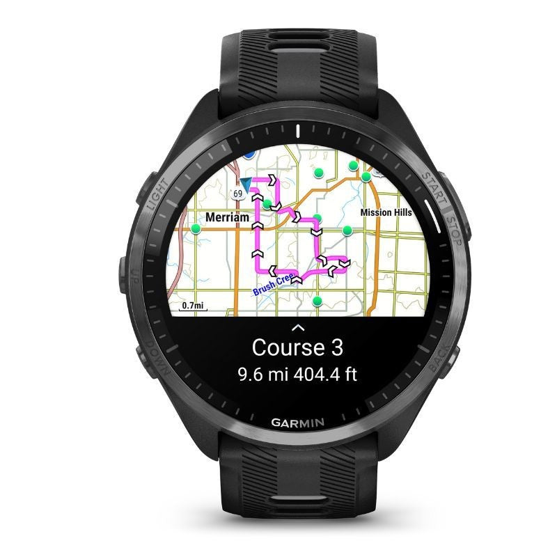 Garmin Forerunner 965 46 Mm Nero/Grigio Polvere