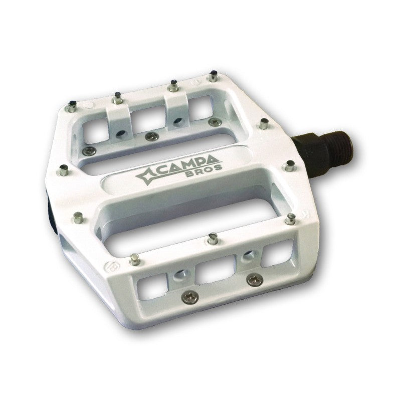 Campa Bros Paia pedali KOMBAT VII DH/FR perno cr-mo Bianco LTD