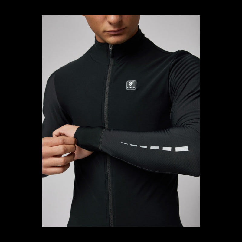 Pissei Maglia Invernale Monviso Nero