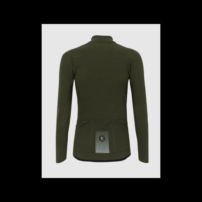 Pissei Maglia Invernale Prima Pelle Verde Melange