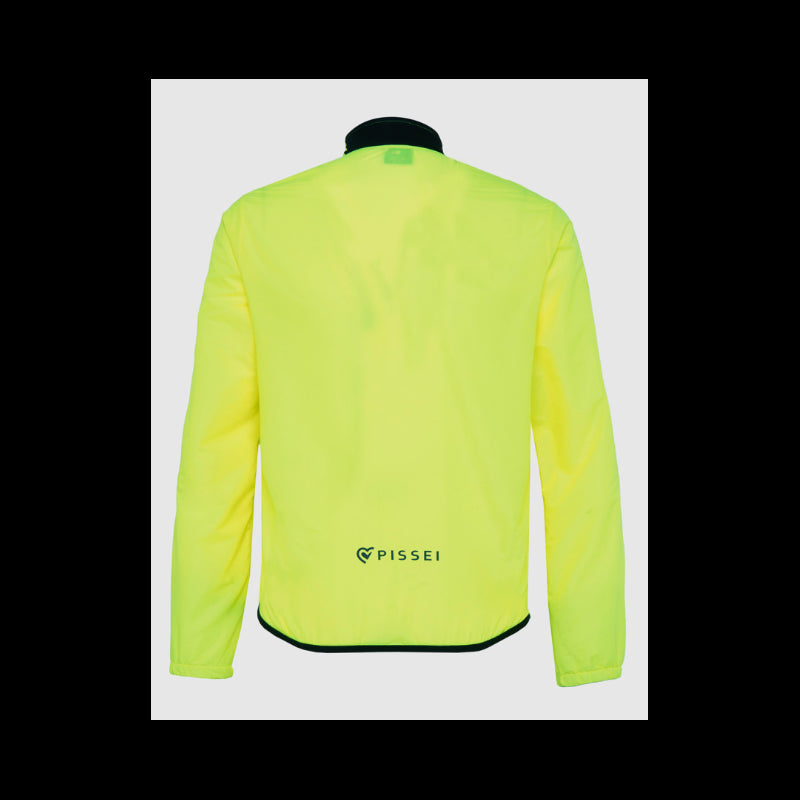 Pissei Mantellina Antivento Alito Giallo Fluo