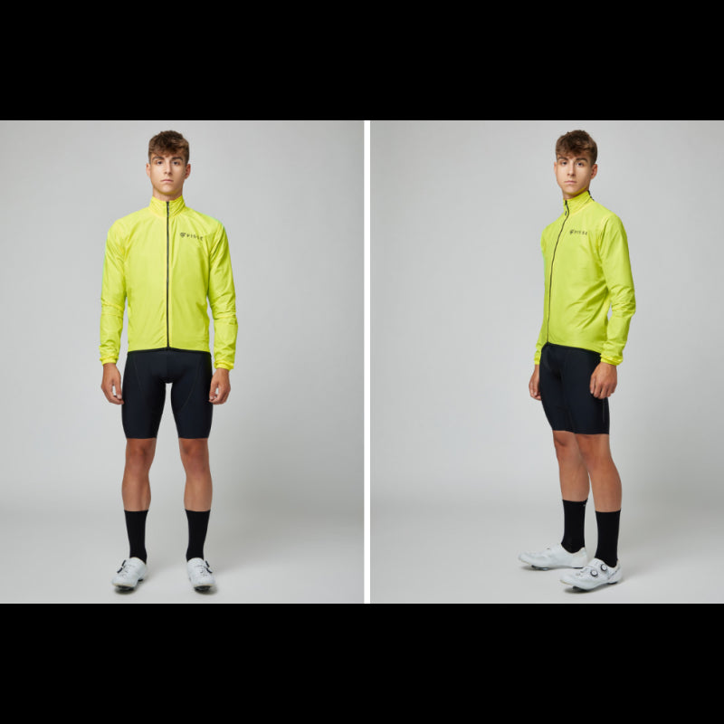 Pissei Mantellina Antivento Alito Giallo Fluo