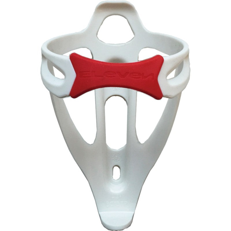 Eleven Portaborraccia in plastica bianco/rosso