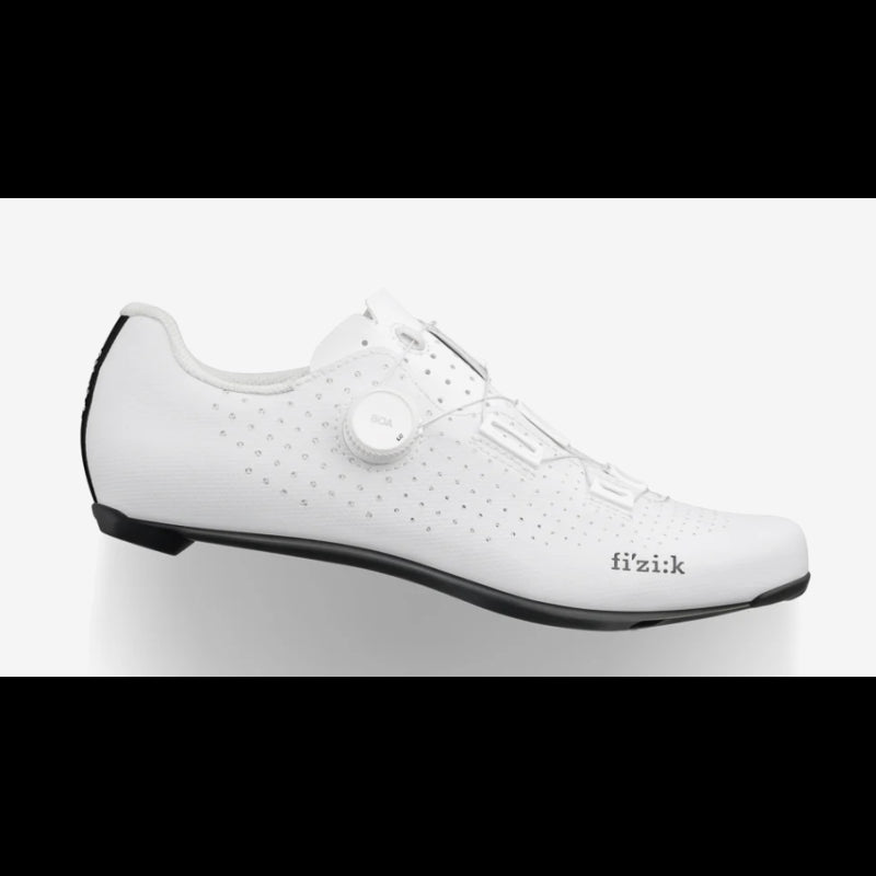 Fizik Scarpe Road Decos Carbon Wide Bianco