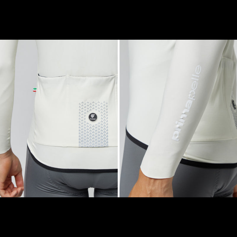 Pissei Maglia Invernale Prima Pelle Bianco