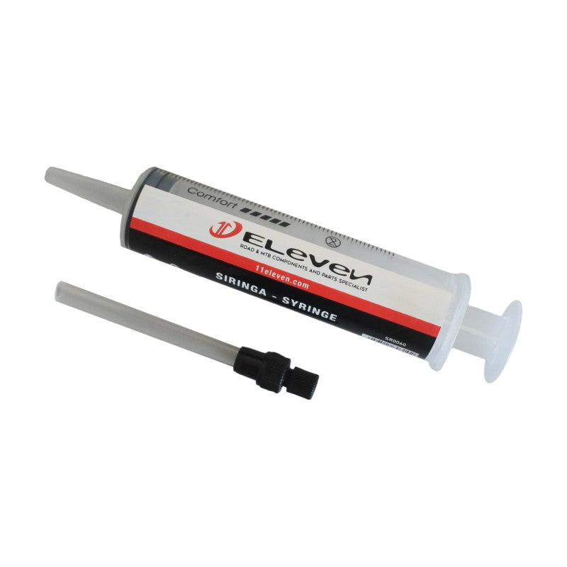 Eleven Siringa da 60 ml con adattatore valvole