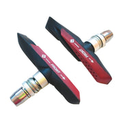 Eleven Pattini mtb 72mm V-brake nero/rosso doppia mescola