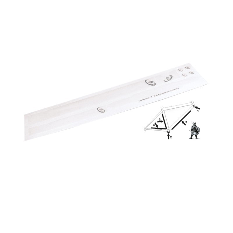 Eleven Kit di protezione telaio adesivo Bike Mud Protection trasparente