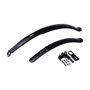 Eleven Kit parafanghi sgancio rapido MTB e Trekking (max 2.125") in plastica neri