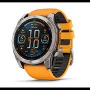 Garmin Fenix 8 Amoled Sapphire Titanium & Spark Orange 47mm