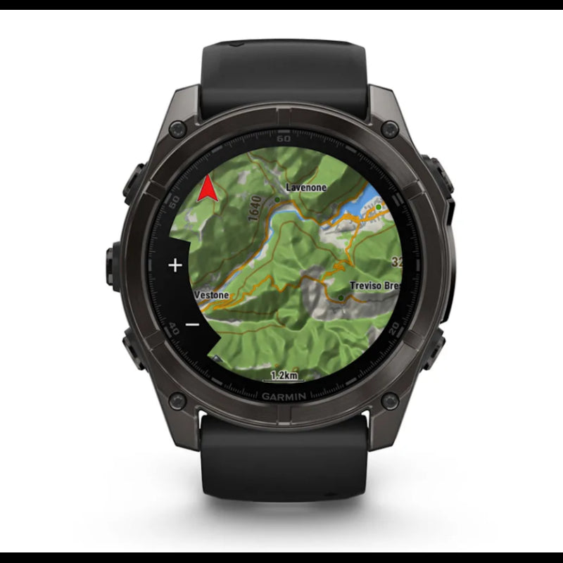 Garmin Fenix 8 AMOLED Sapphire Titanium Carbon Grey 47mm