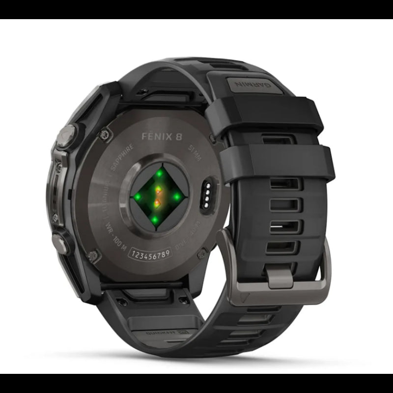 Garmin Fenix 8 AMOLED Sapphire Titanium Carbon Grey 47mm
