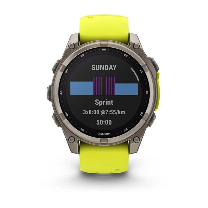 Garmin Fenix 8 Solar Sapphire Yellow/Graphite 51mm