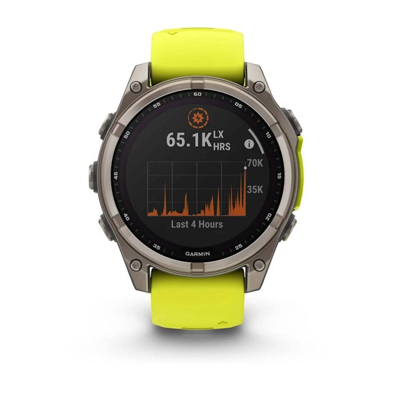 Garmin Fenix 8 Solar Sapphire Yellow/Graphite 51mm