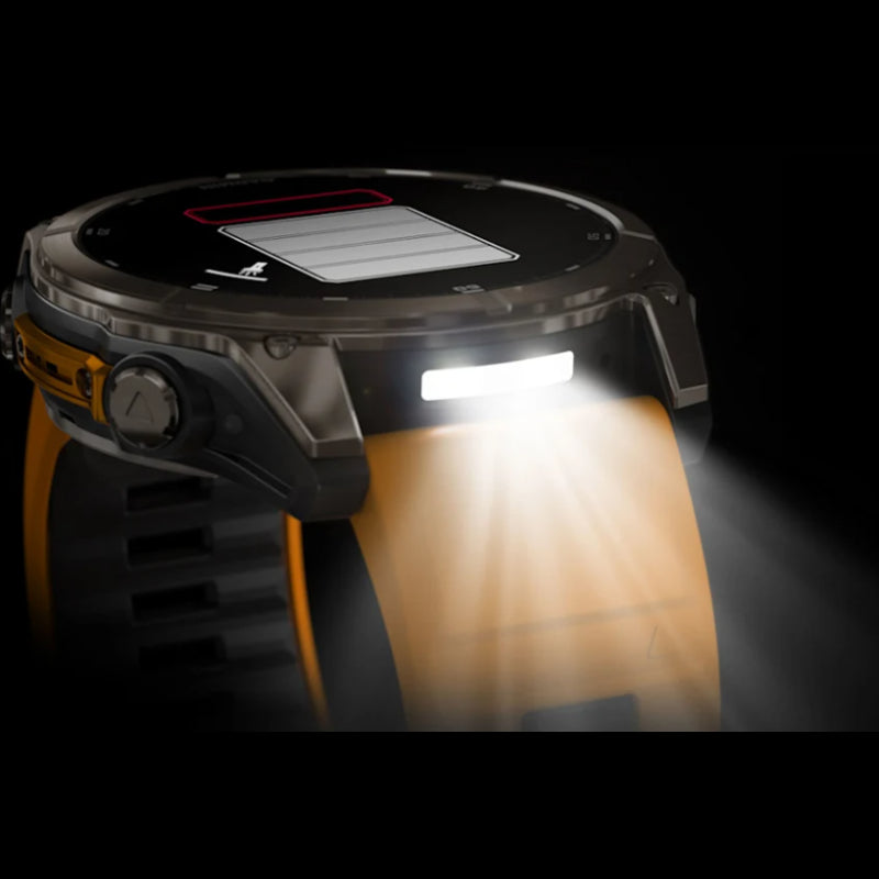 Garmin Fenix 8 Amoled Sapphire Titanium & Spark Orange 51mm