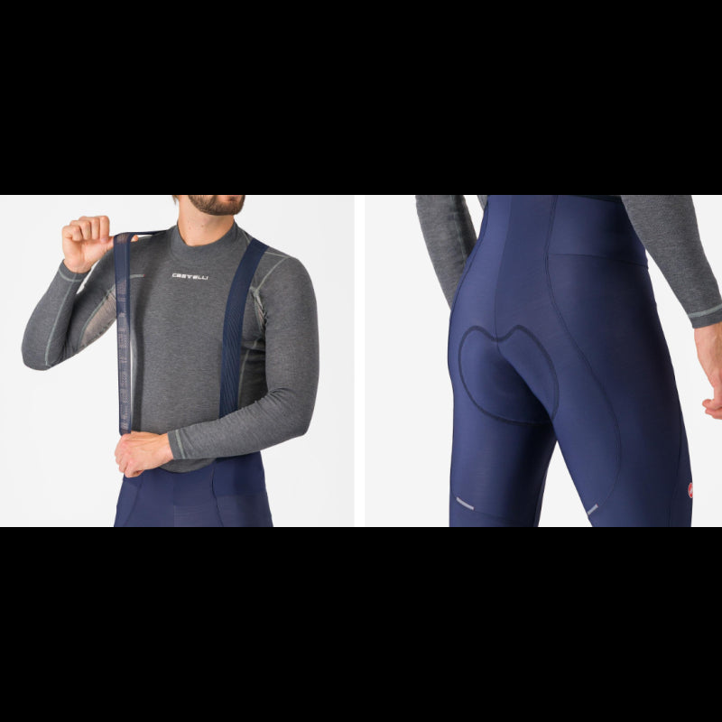 Castelli Calzamaglia Espresso Belgian Blue
