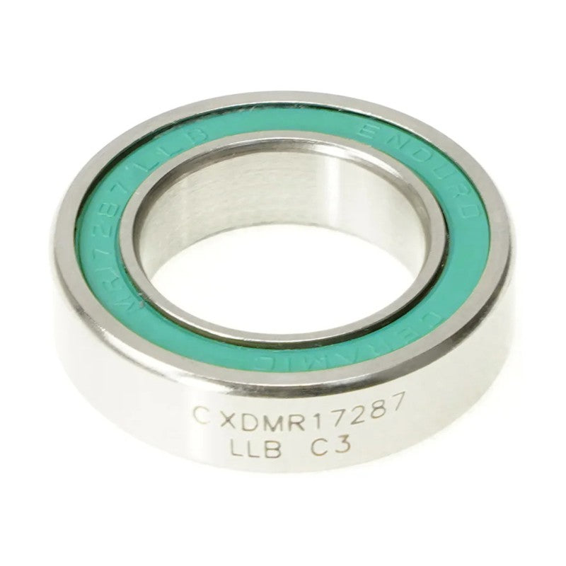 Enduro Cuscinetto mozzo BB CXD MR 17287 LLB C3 (17x28x7mm) Radiale ABEC-5 XD-15 Ceramic-Hybrid (C3)