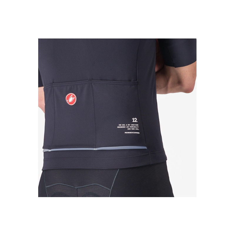 Castelli Giubbino Manica Corta Do.Di.Ci SS Nero